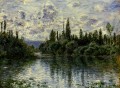 Bras de Seine près de Vetheuil Claude Monet paysage